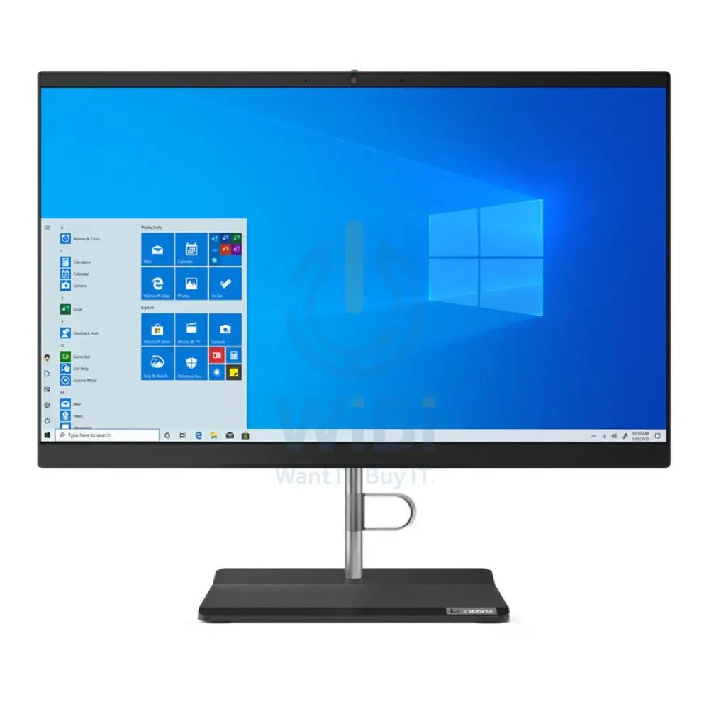 Lenovo V30a AIO PC - i3 / 16GB / 500GB SSD / 21.5" FHD Non-Touch / Win 10 Pro / 1YW / Raven Black - Desktop