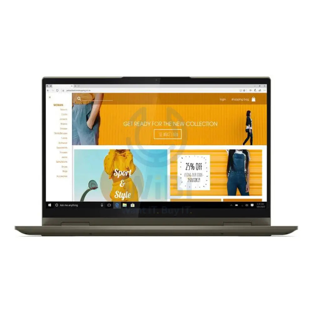 Lenovo Yoga 7 - 14.0" FHD / i7 / 16GB / 1TB (NVMe M.2 SSD) / Win 10 Pro / 1YW / Slate Grey - Laptop