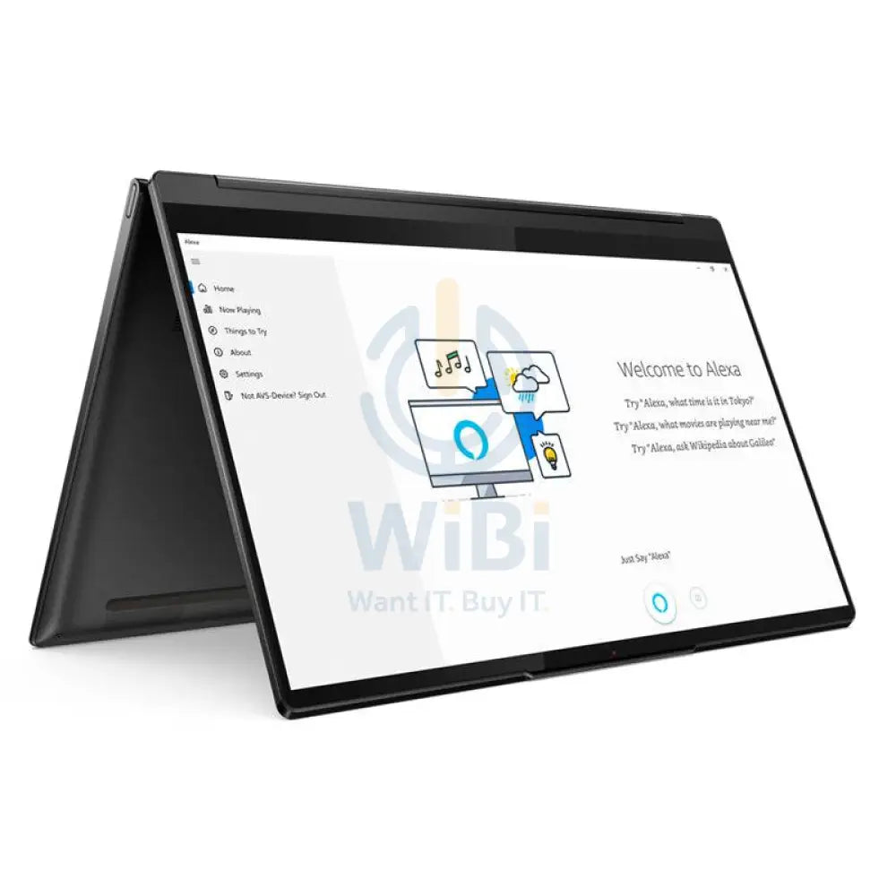 Lenovo Yoga 9 - 14.0" UHD MT / i7 / 16GB / 1TB (NVMe M.2 SSD) / Win 10 Pro / 1YW / Arabic/English / Black - Laptop
