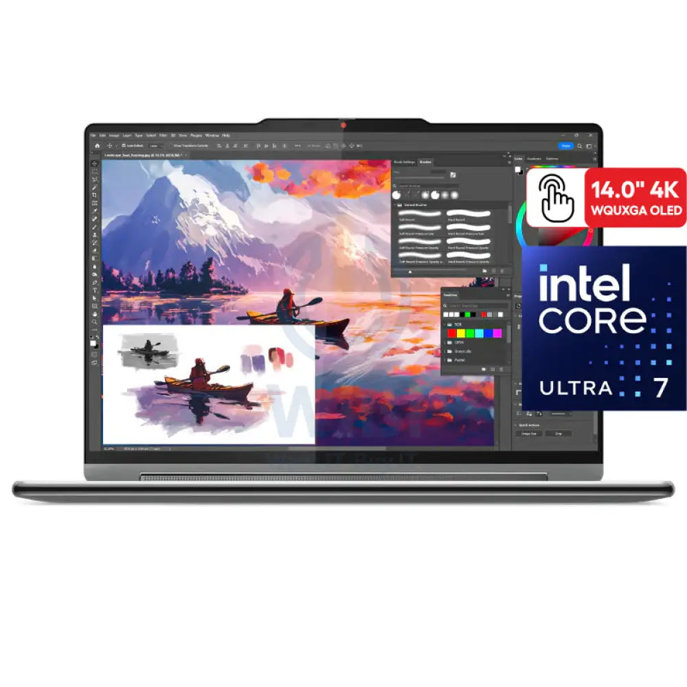 لينوفو يوجا 9 2 في 1 الجيل 9 - 14.0 بوصة 4K WQUXGA OLED Touch / ألترا 7 155H / 16 جيجابايت / 1 تيرابايت (NVMe م.2 إس إس دي) / ويندوز 11 هوم