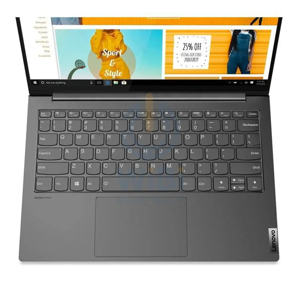 Lenovo Yoga Slim 7 - 13.3" QHD / i7 / 16GB / 1TB (NVMe M.2 SSD) / Win 11 Home / 1YW / Arabic/English / Grey - Laptop