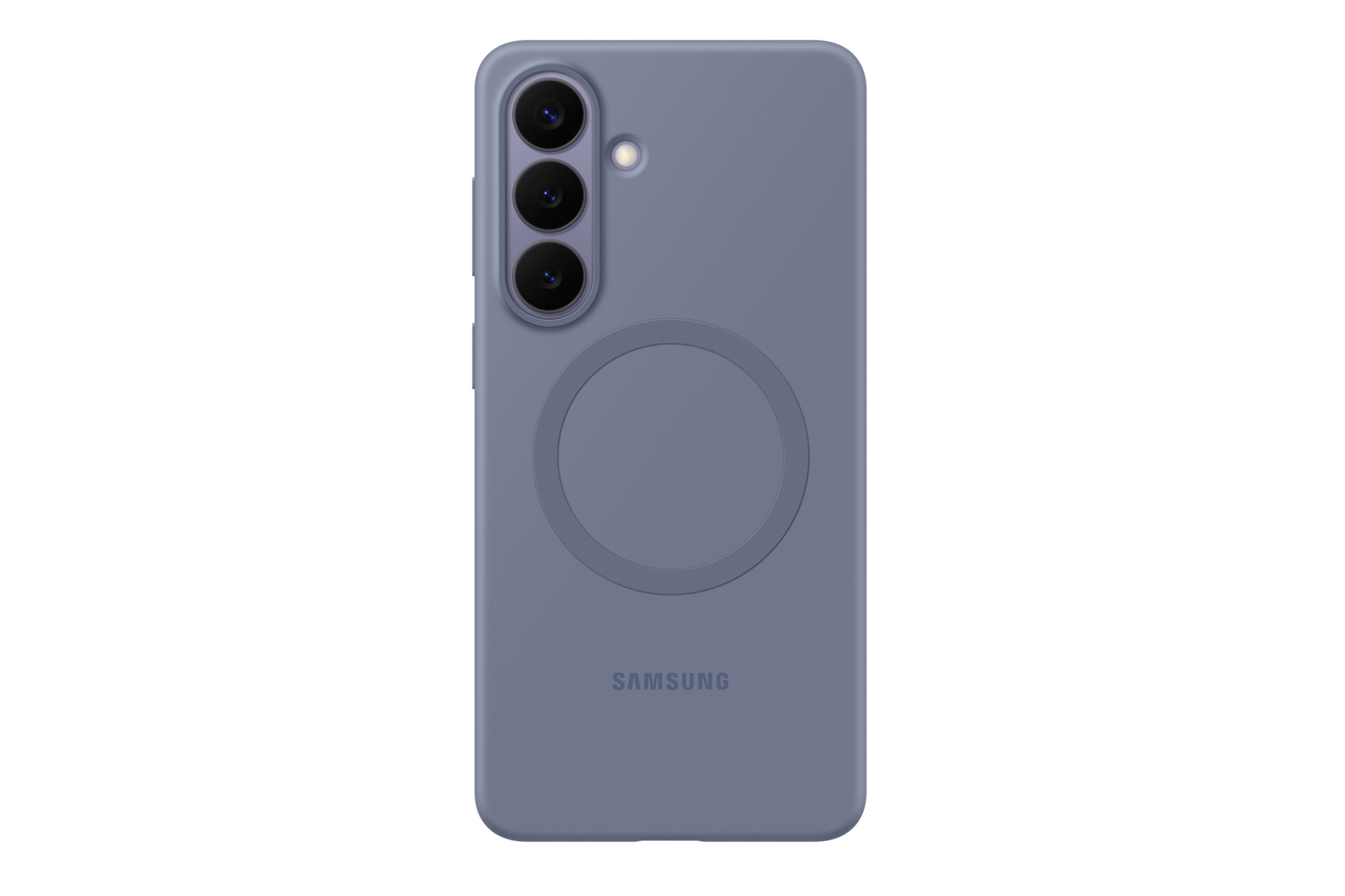 Samsung Galaxy S26 Plus Silicone Magnet Case - Blue Violet