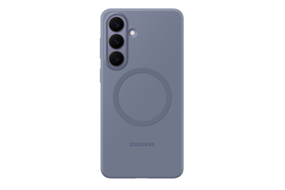 Samsung Galaxy S26 Plus Silicone Magnet Case - Blue Violet
