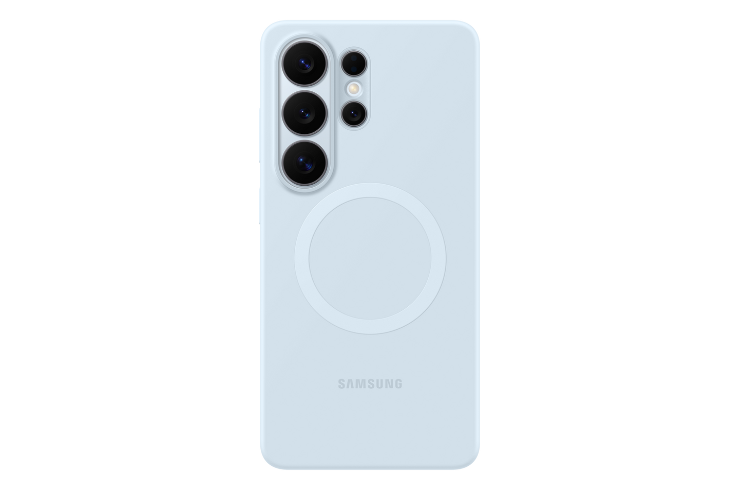 Samsung Galaxy S26 Ultra Silicone Magnet  Case - Light Blue