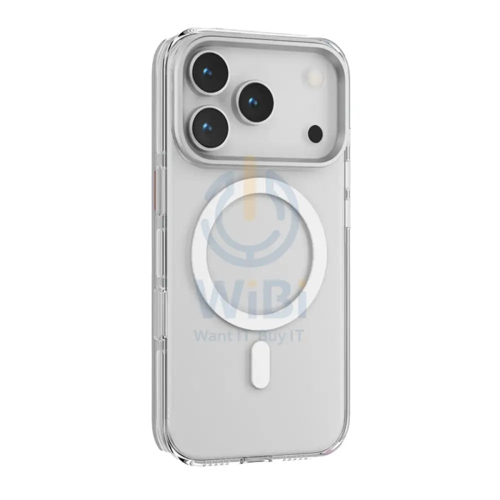 Levelo Allure PC Hard MagSafe Case For Apple iPhone 17 Pro Max - Transparent Accessories > Mobiles & Tablets > Mobiles