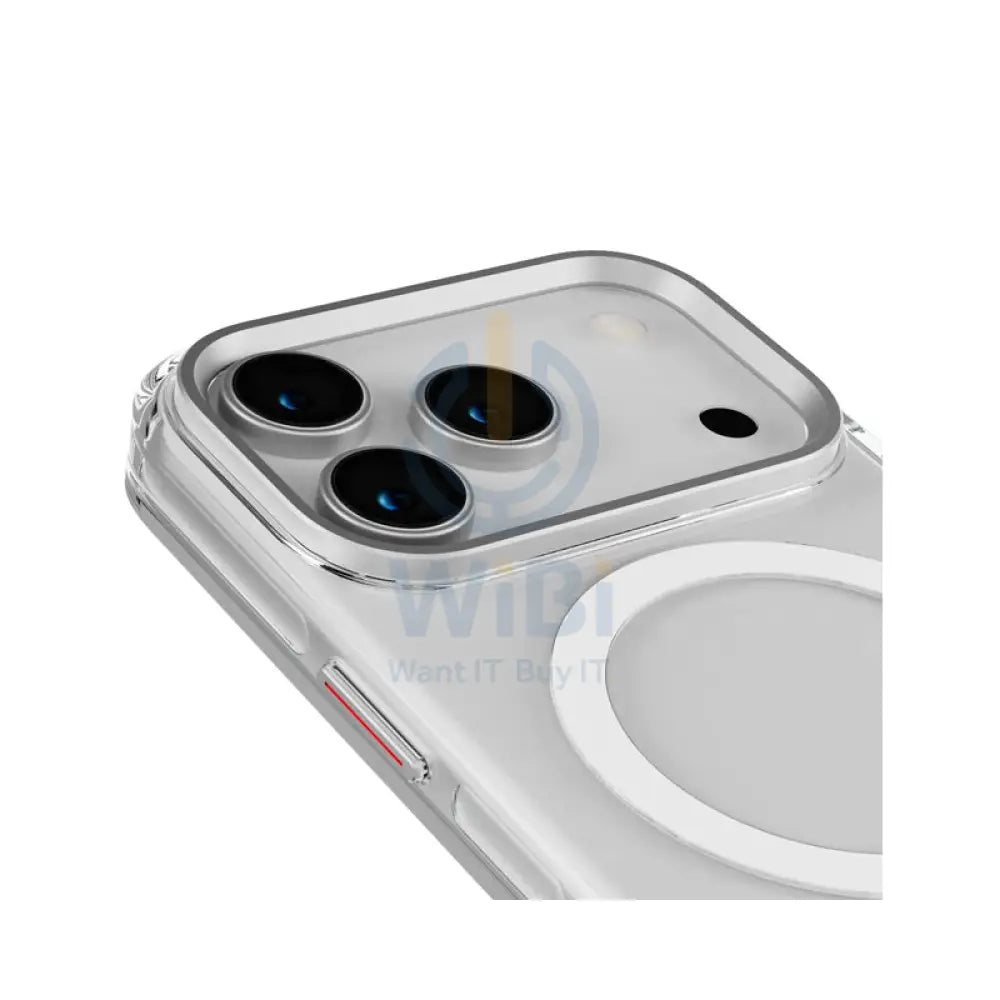 Levelo Allure PC Hard MagSafe Case For Apple iPhone 17 Pro Max - Transparent Accessories > Mobiles & Tablets > Mobiles
