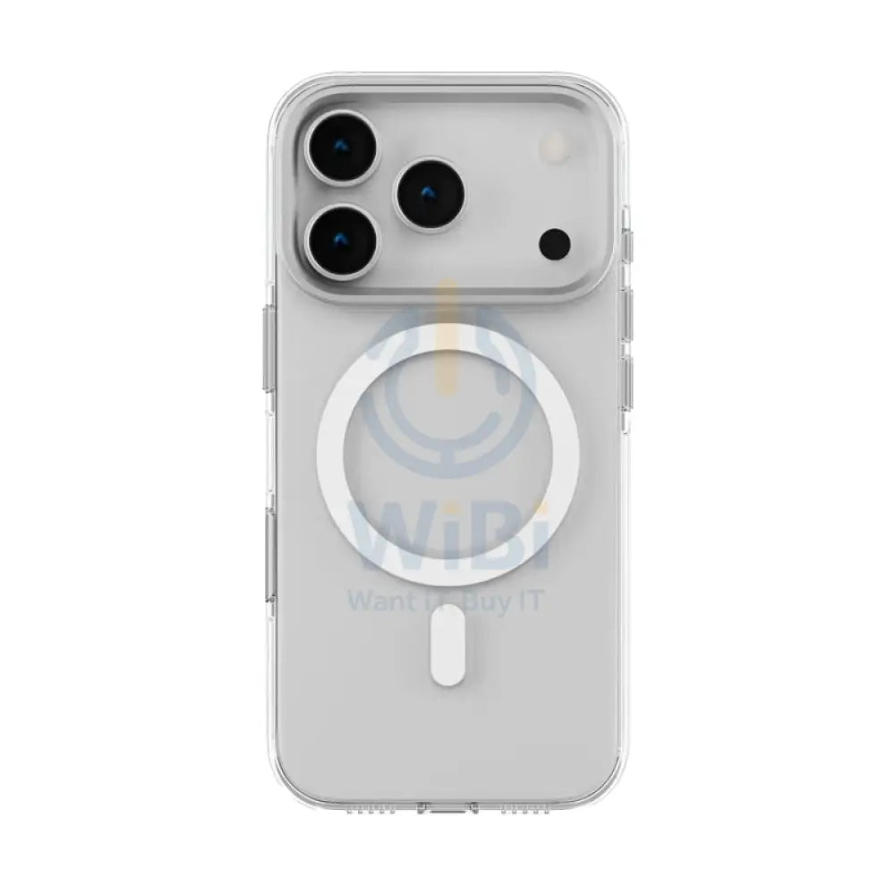 Levelo Allure PC Hard MagSafe Case For Apple iPhone 17 Pro Max - Transparent Accessories > Mobiles & Tablets > Mobiles