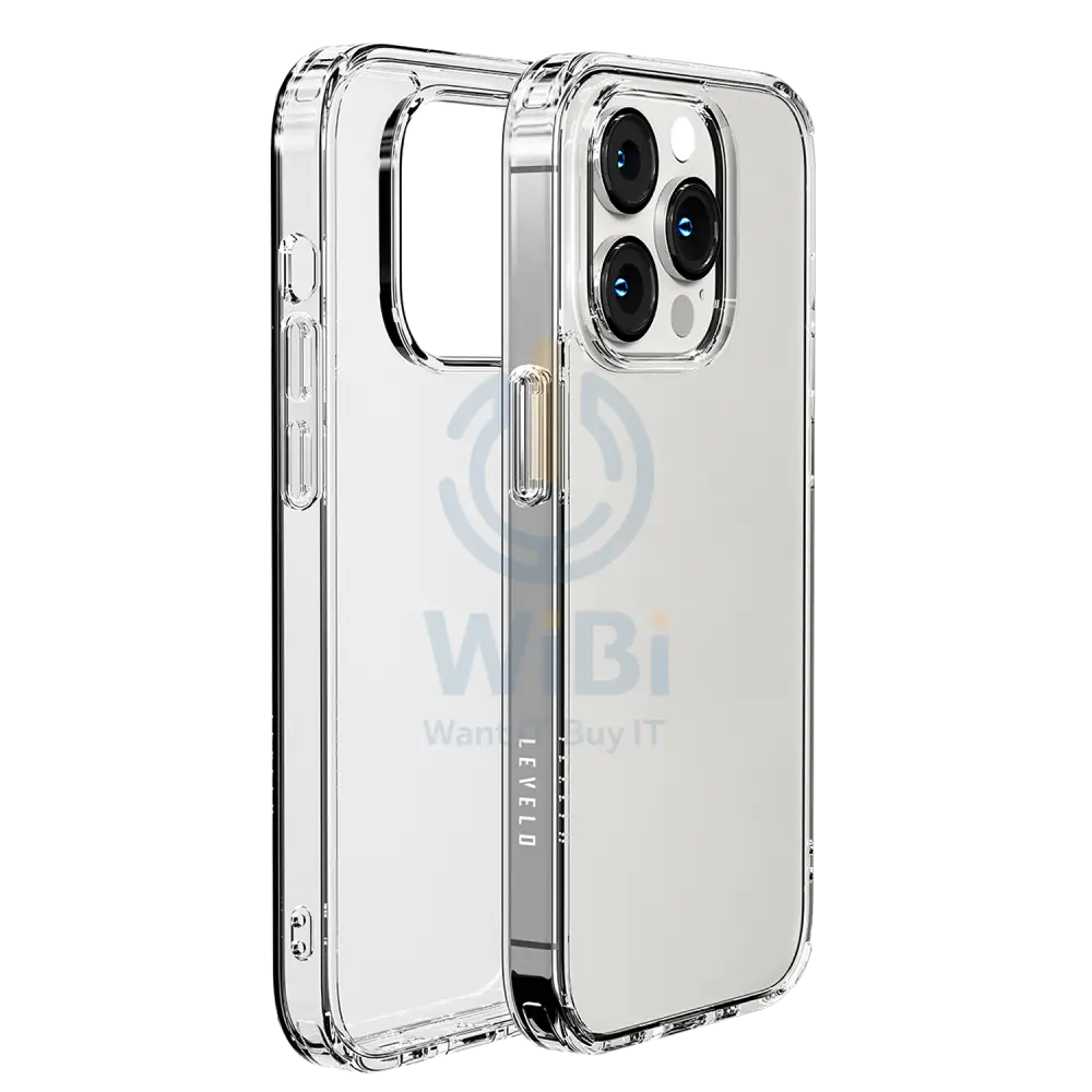 Levelo Clara Back Case iPhone 14 Pro - Clear Accessories > Mobiles & Tablets > Mobiles > Screen Protectors & Covers