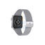 Levelo Double Milanese Watch Strap Apple Watch 38 / 40 / 41mm - Silver Accessories > Smart Watches