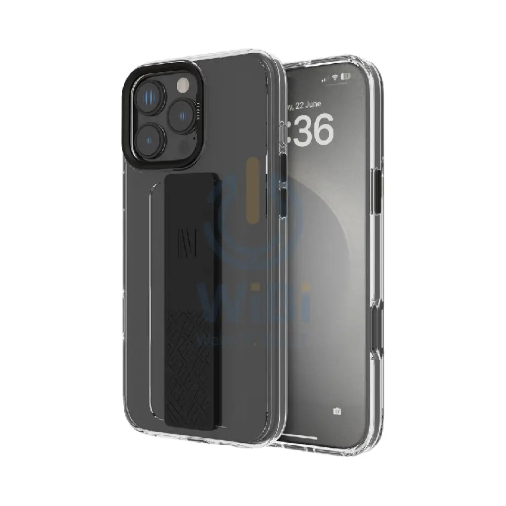 Levelo Graphia IMD Silicone Grip Case - Apple iPhone 16 Pro Max / Black Accessories > Mobiles & Tablets > Mobiles >