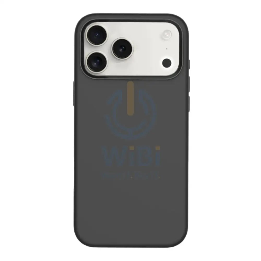 Levelo Iris MagSafe Liquid Silicone Case For Apple iPhone 17 Pro - Black Accessories > Mobiles & Tablets > Mobiles >