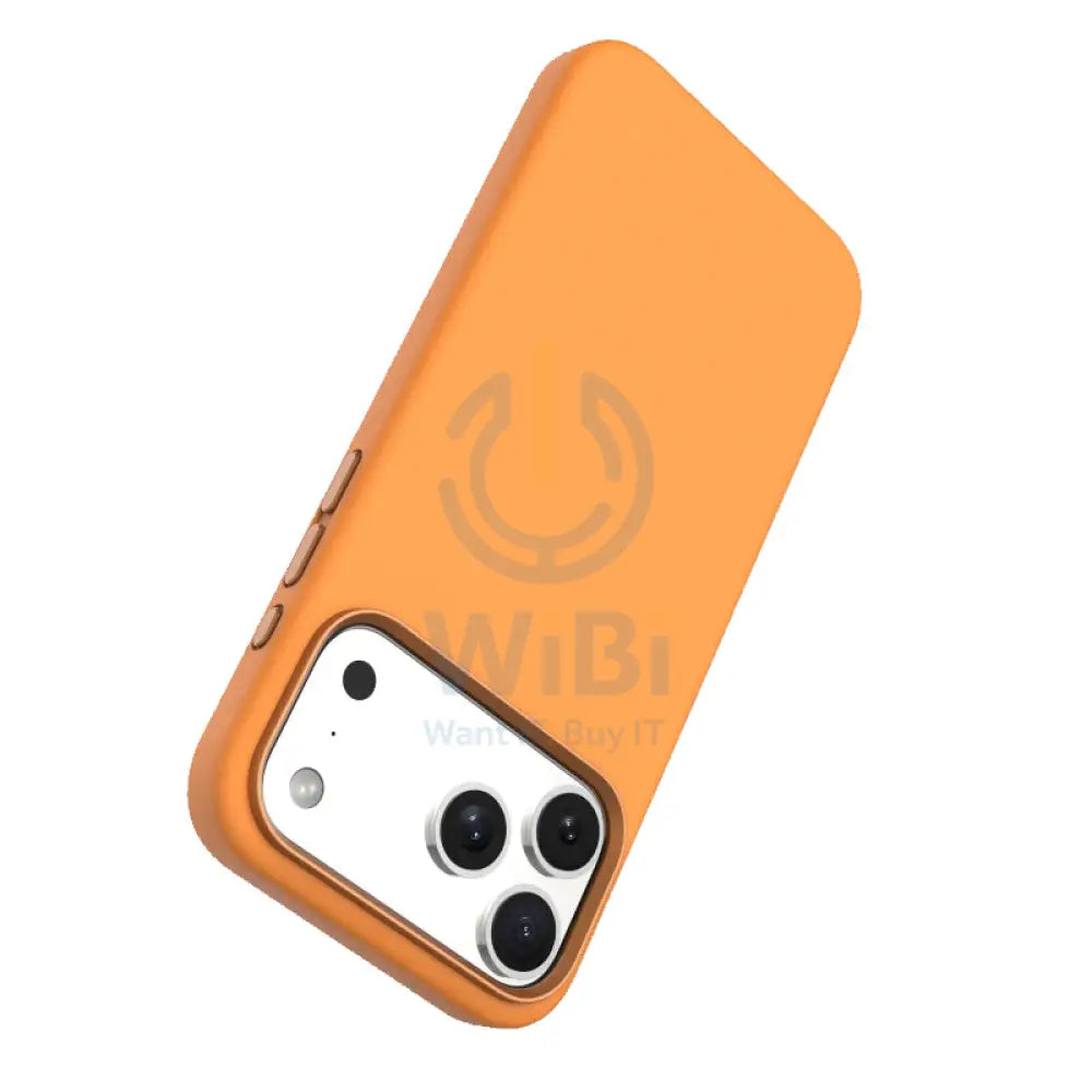 Levelo Iris MagSafe Liquid Silicone Case For Apple iPhone 17 Pro - Orange Accessories > Mobiles & Tablets > Mobiles >
