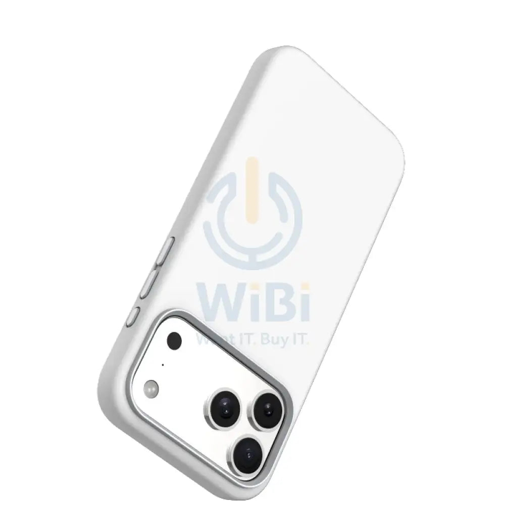 Levelo Iris MagSafe Liquid Silicone Case For Apple iPhone 17 Pro - Silver Accessories > Mobiles & Tablets > Mobiles >