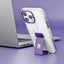 Levelo Morphix Clara Gripstand IMD Clear Back Case - iPhone 14 Pro / Deep Purple Accessories > Mobiles & Tablets >