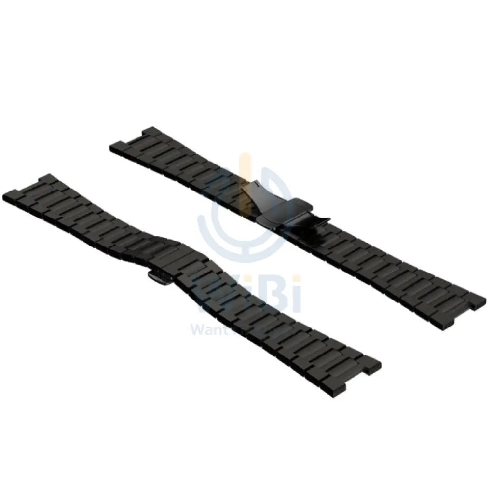 Levelo Royal Stainless Steel Strap and Case - Apple Watch Band 49 / Black Accessories > Smart Watches > Straps