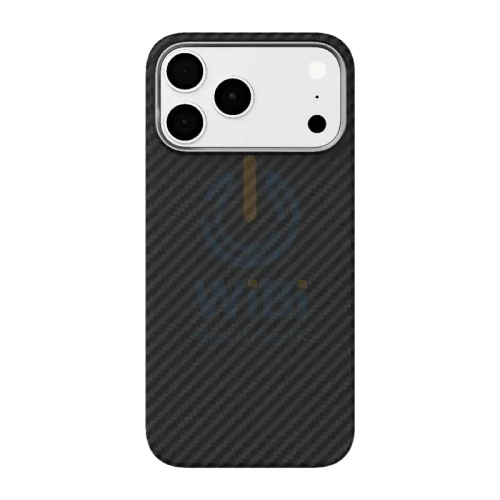 Levelo Sergei 1500D Aramid Fiber Case For Apple iPhone 17 Pro Max - Black Accessories > Mobiles & Tablets > Mobiles >