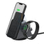 Levelo TERRA Rotating 3-in-1 Wireless Charging Stand with Portable Power Bank - 5000mAh / Black Accessories > Power Bank