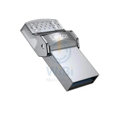 Lexar 128GB Dual Type-C and Type-A USB 3.0 Flash Drive - LJDD35C128G-BNBNG Storage > USB Flash Drive