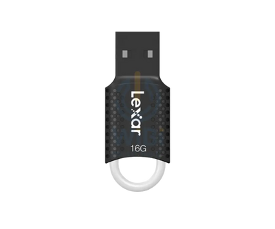 Lexar 16GB JumpDrive V40 USB 2.0 Flash Drive - Black Storage > USB Flash Drive