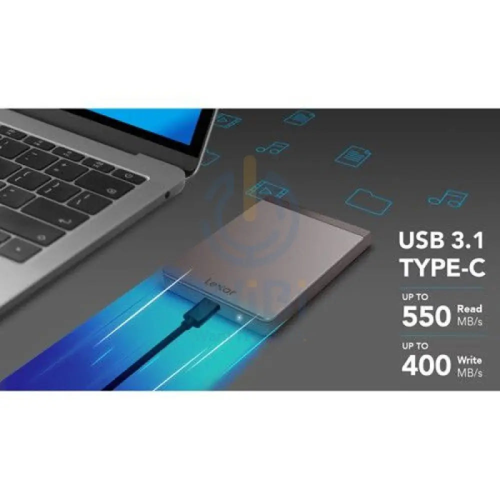 Lexar External Portable SSD 1TB - LSL200X001T-RNNNG Accessories > Other Laptop Accessories