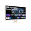 LG 32SR50F-W FHD IPS Smart Monitor - 31.5’’ IPS FHD / 5ms / USB-A / HDMI - White Monitors & Projectors > Monitors