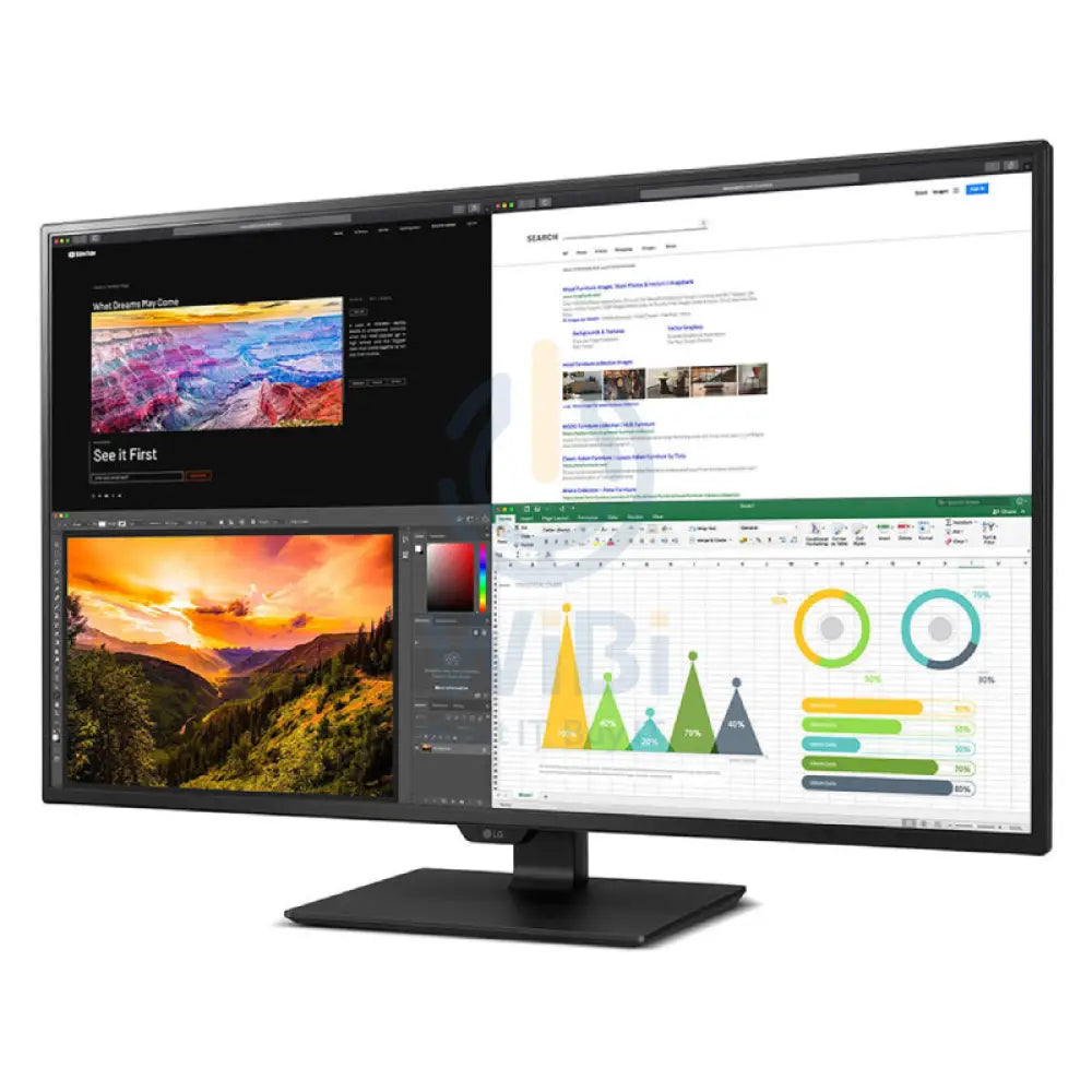 LG 4K UHD - 43’’ IPS 4K UHD / 8ms / HDMI / DisplayPort / USB-C / 60Hz - Monitor Monitors & Projectors > Monitors