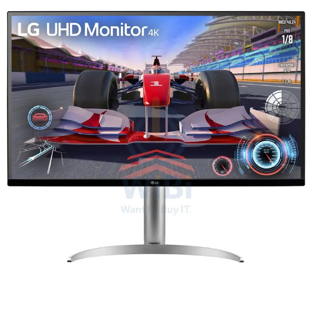 LG UHD Monitor - 31.5’’ UHD 4K HDR / 4ms / USB-C / HDMI / DisplayPort / 144Hz - UHD Monitor Monitors & Projectors >