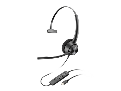 HP Poly EncorePro 310 Headset TAA - Monoaural / USB-C