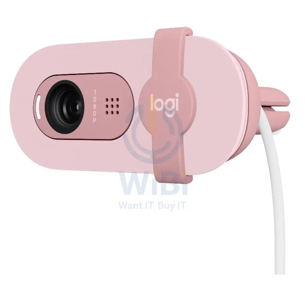 Logitech Brio 100 Full HD Webcam - Rose Cameras > Webcam