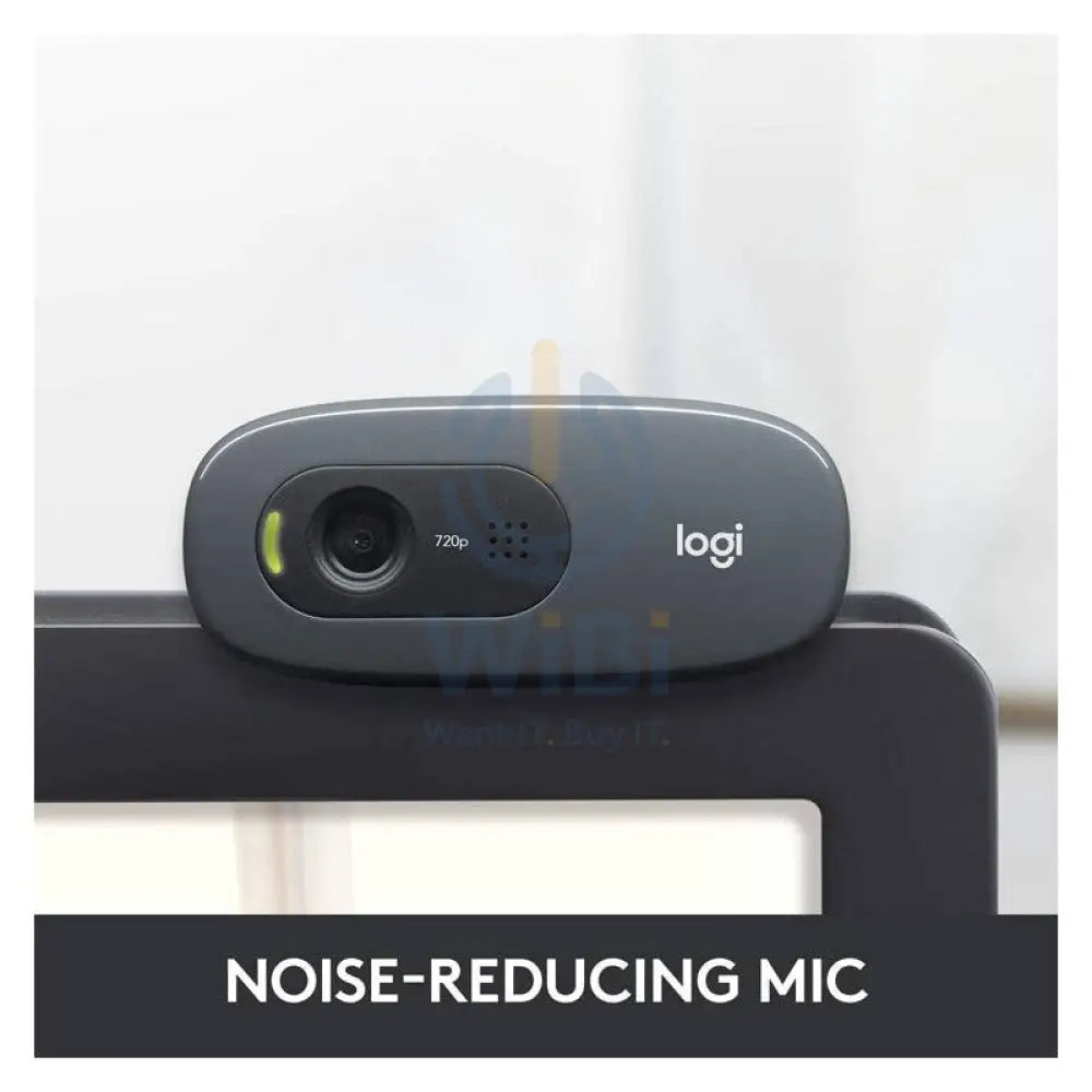 Logitech C270 HD Webcam - 720p / USB 2.0 / Wired / Black - Open - Cables & Peripherals