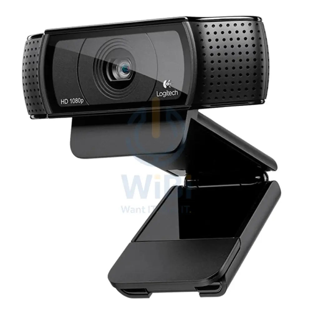 Logitech C922 HD Pro Stream Webcam - 1080p / 30fps / USB 2.0 / Black - Webcam Cameras > Webcam