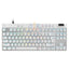 Logitech G Pro X TKL RAPID Gaming Keyboard - Wired / LINEAR / White Accessories > Keyboard & Mouse