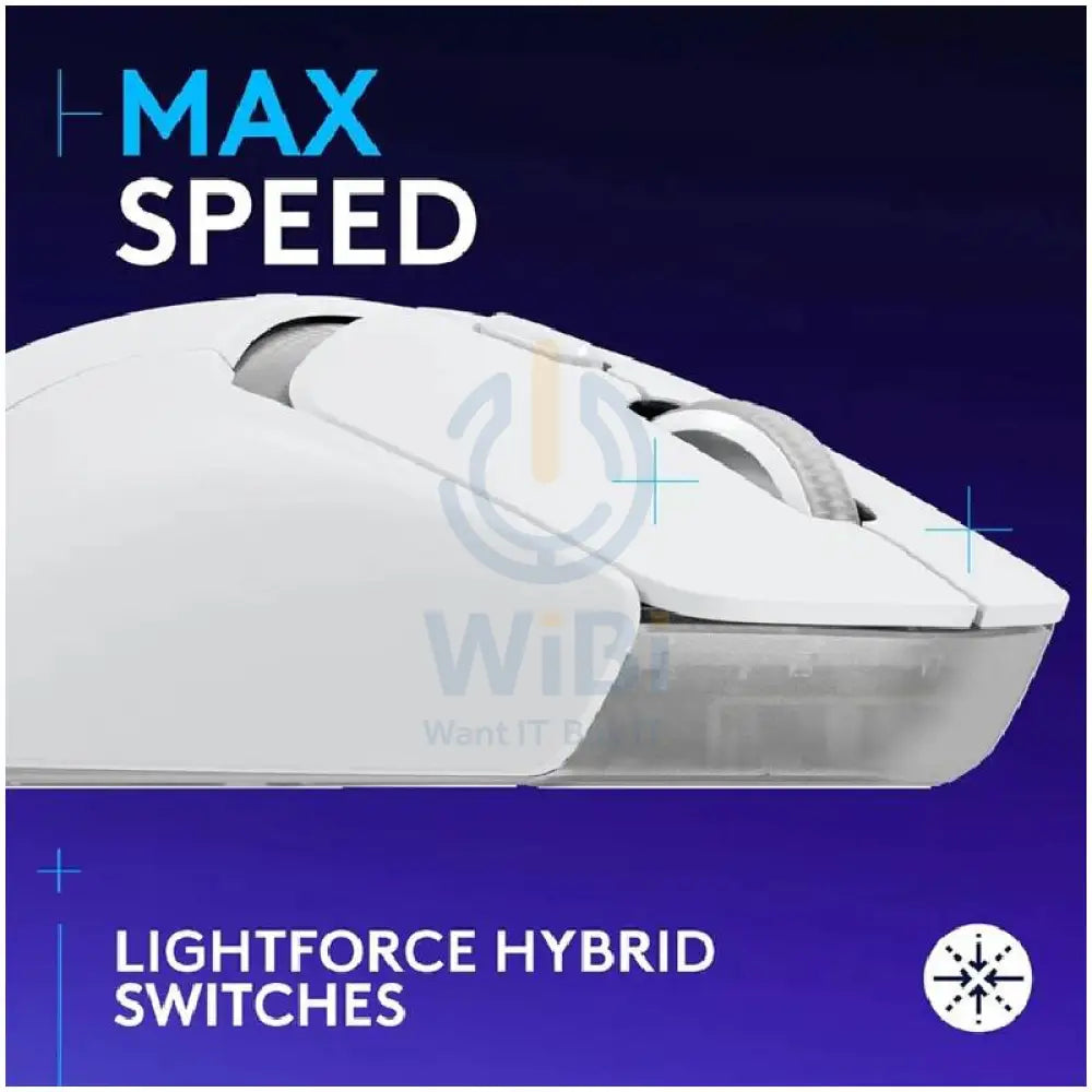 Logitech G309 LightSpeed Bluetooth Mouse - Wireless / White Accessories > Keyboard & Mouse