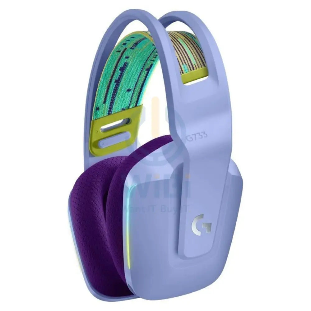 لوجيتيك G733 سماعة رأس G733 لاسلكي  سبيد الألعاب - لاسلكي / RGB / ليلكي اكسسوارات  الصوت > سماعات الرأس >منطقة الألعاب