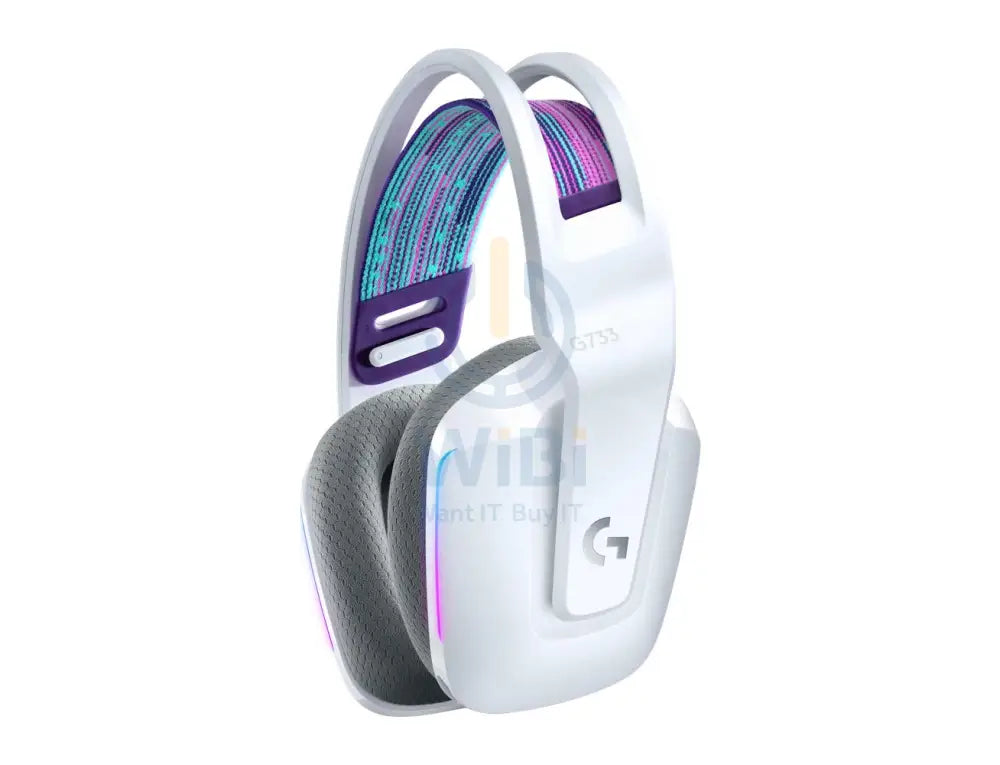 الألعاب  لاسلكي لوجيتيك LIGHTSPEED لاسلكي - أبيض اكسسوارات  الصوت  سماعات الرأس منطقة الألعاب