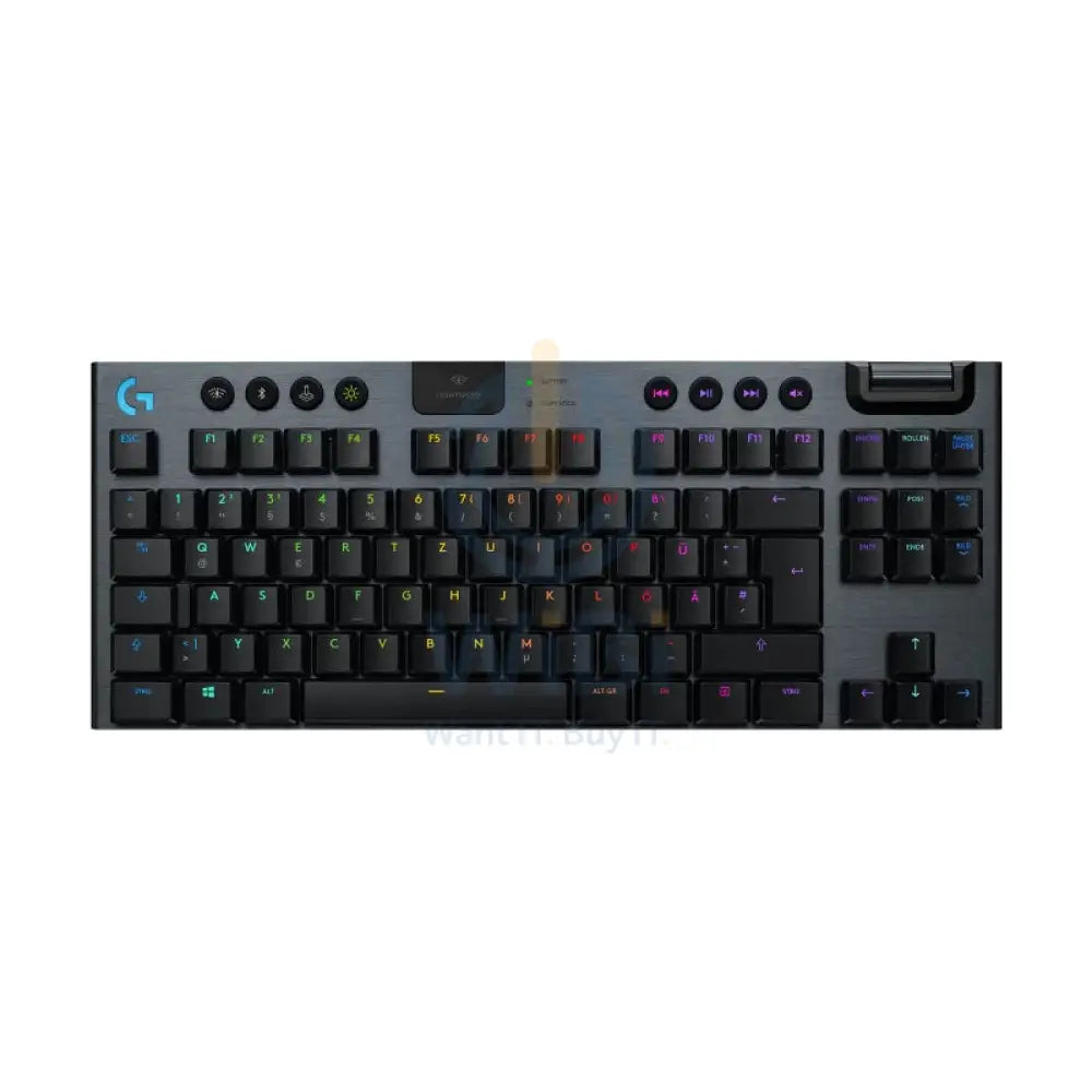 Logitech G915 LIGHTSPEED Mechanical Gaming Keyboard - Wireless / RGB / Carbon / Tactile Accessories > Keyboard & Mouse