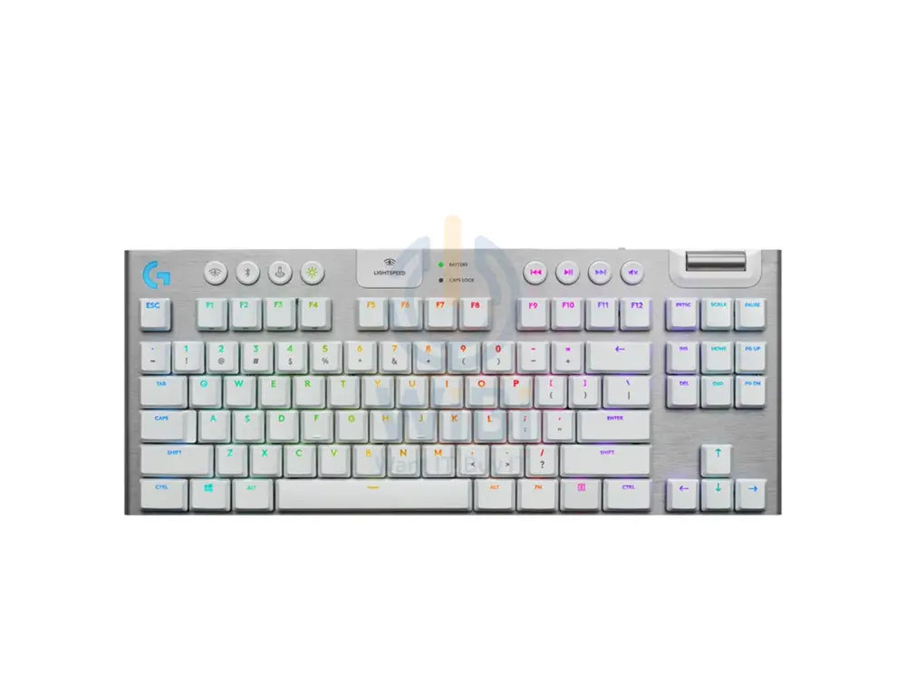 Logitech G915 TenKeyLess Wireless RGB Mechanical Gaming Keyboard / White - Tactile Accessories > Keyboard & Mouse >