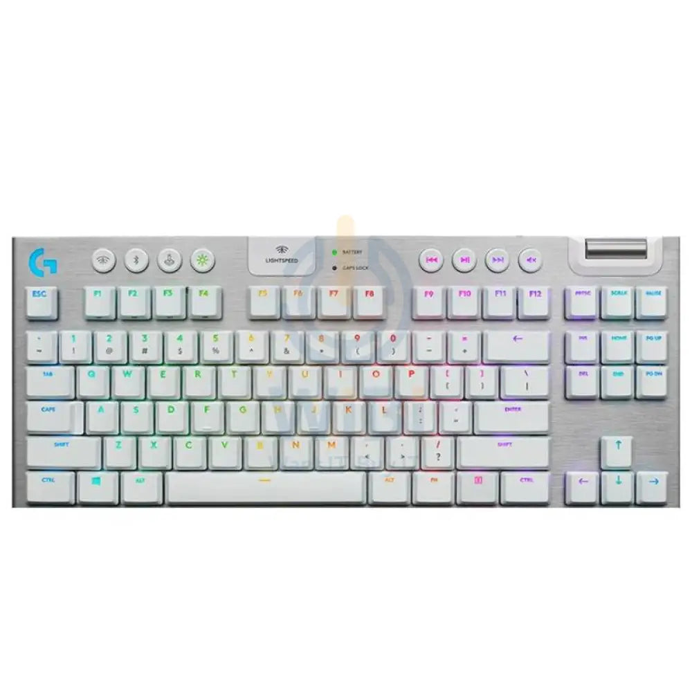 Logitech G915 X LIGHTSPEED TKL Mechanical Gaming Keyboard - Wireless / RGB / Tactile / White Accessories > Keyboard &