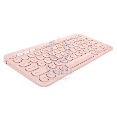 Logitech K380 Multi-Device Bluetooth Keyboard - Rose Accessories > Keyboard & Mouse