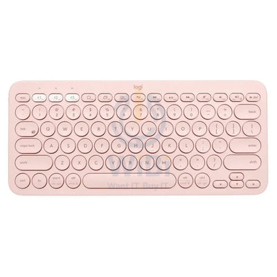 Logitech K380 Multi-Device Bluetooth Keyboard - Rose Accessories > Keyboard & Mouse