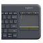 Logitech K400 Plus Wireless Touch Keyboard - 2.40GHz / Up to 10m / Wi-Fi / Black - Keyboard - Cables & Peripherals