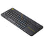 Logitech K400 Plus Wireless Touch Keyboard - 2.40GHz / Up to 10m / Wi-Fi / Black - Keyboard - Cables & Peripherals