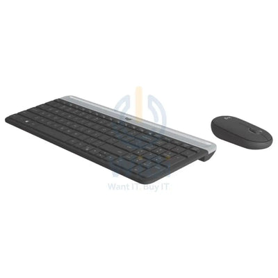 Logitech MK470 Slim Wireless Keyboard/Mouse Combo - Arb/Eng Accessories > Keyboard & Mouse