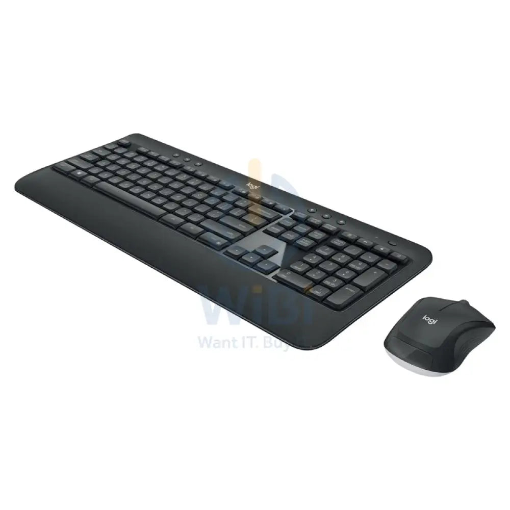 Logitech MK540 Advanced Wireless Combo - 2.40GHz / Up to 10m / USB Wireless Receiver / Arb/Eng / Black - Keyboard &