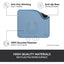 Logitech Mouse Pad Studio Series - Blue/Grey Accessories > Mousepad