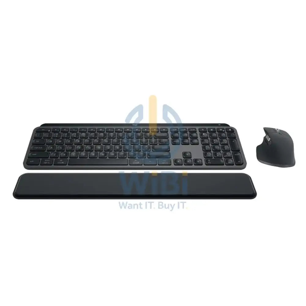 Logitech MX Keys S Keyboard Mouse Combo + Logitech C270 HD Webcam + Logitech Mouse Pad Studio Series Dark Pink