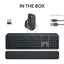 Logitech MX Keys S Keyboard Mouse Combo - Graphite (Eng/Arb) Accessories > Keyboard & Mouse