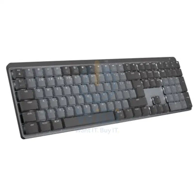 Logitech MX Mechanical Wireless Illuminated Performance Keyboard Clicky - Graphite Accessories > Keyboard & Mouse