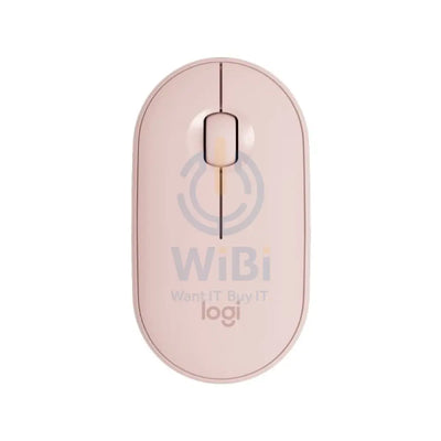 Logitech Pebble M350 Wireless / Bluetooth Mouse - Rose Accessories > Keyboard & Mouse