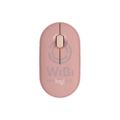 Logitech Pebble Mouse 2 M350S / Wireless / Bluetooth Mouse - Tonal Rose Accessories > Keyboard & Mouse